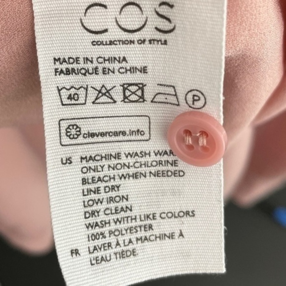COS Pink Tunic Blouse - Picture 11 of 11